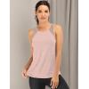 image:imageFihapyli ICTIVE Workout Tank Tops for Women Breathable Mesh Racerback Muscle Tank Backless Running ShirtsApricot