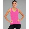 image:imageICTIVE Womens Cross Backless Workout Tops for Women Racerback Tank Tops Open Back Running Muscle Tank Yoga ShirtsRose