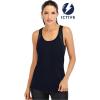 image:imageICTIVE Workout Tank Tops for Women Loose Fit Yoga Mesh Racerback Open Back Muscle ShirtsBlack