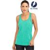 image:imageICTIVE Workout Tank Tops for Women Loose Fit Yoga Mesh Racerback Open Back Muscle ShirtsLight Green