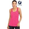 image:imageICTIVE Workout Tank Tops for Women Loose Fit Yoga Mesh Racerback Open Back Muscle ShirtsRose