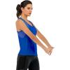 image:imageICTIVE Workout Tank Tops for Women Loose Fit Yoga Mesh Racerback Open Back Muscle ShirtsRoyal Blue