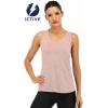 image:imageICTIVE Workout Tank Tops for Women Sleeveless Yoga Shirts for Women Mesh Racerback Muscle Tank TopsApricot