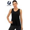 image:imageICTIVE Workout Tank Tops for Women Sleeveless Yoga Shirts for Women Mesh Racerback Muscle Tank TopsBlack