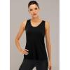 image:imageICTIVE Workout Tank Tops for Women Sleeveless Yoga Shirts for Women Mesh Racerback Muscle Tank TopsBlack