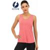 image:imageICTIVE Workout Tank Tops for Women Sleeveless Yoga Shirts for Women Mesh Racerback Muscle Tank TopsCoral