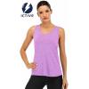 image:imageICTIVE Workout Tank Tops for Women Sleeveless Yoga Shirts for Women Mesh Racerback Muscle Tank TopsLight Purple
