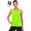 image:imageICTIVE Workout Tank Tops for Women Sleeveless Yoga Shirts for Women Mesh Racerback Muscle Tank TopsNeon Green