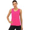 image:imageICTIVE Workout Tank Tops for Women Sleeveless Yoga Shirts for Women Mesh Racerback Muscle Tank TopsRose