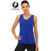 image:imageICTIVE Workout Tank Tops for Women Sleeveless Yoga Shirts for Women Mesh Racerback Muscle Tank TopsRoyal Blue