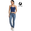 image:imageFihapyli ICTIVE Sports Bras for Women Halter Neck Spaghetti Strap Padded Backless Workout Yoga Running BraDarkblue