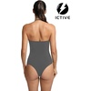 image:imageFihapyli ICTIVE Women Sexy Halter Neck One Piece Thong Adjustable Strap Sleeveless Cami Bodysuit TopDarkgrey
