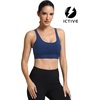 image:imageICTIVE Sports Bras for Women High Impact Bust Push up Crisscross Back Workout Running BraDarkblue