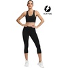 image:imageICTIVE Sports Bras for Women High Support High Impact Bust Push up Racerback Workout Running BraBlack