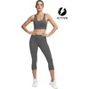 image:imageICTIVE Sports Bras for Women High Support High Impact Bust Push up Racerback Workout Running BraGrey
