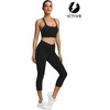 image:imageICTIVE Strappy Sports Bras for Women Criss Cross Back Racerback High Impact Padded Yoga Bras Workout Clothes for WomenBlack