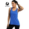 image:imageICTIVE Workout Tops for Women Sleeveless Cross Back Muscle Racerback Exercise Tank ShirtsRoyal Blue