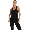 image:imageICTIVE Workout Tops for Women Sleeveless Open Back Muscle Racerback Exercise Tank ShirtsBlack