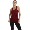 image:imageICTIVE Workout Tops for Women Sleeveless Open Back Muscle Racerback Exercise Tank ShirtsBurgundy
