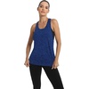 image:imageICTIVE Workout Tops for Women Sleeveless Open Back Muscle Racerback Exercise Tank ShirtsDark Blue