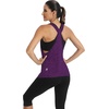 image:imageICTIVE Workout Tops for Women Sleeveless Open Back Muscle Racerback Exercise Tank ShirtsDark Purple