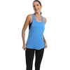 image:imageICTIVE Workout Tops for Women Sleeveless Open Back Muscle Racerback Exercise Tank ShirtsLightblue