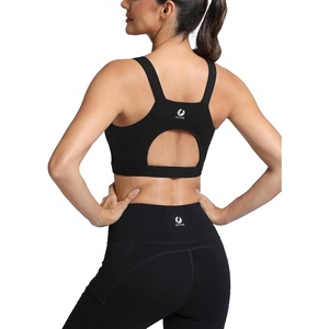 image:imageICTIVE Sports Bras for Women High Support High Impact Bust Push up Racerback Workout Running BraBlack